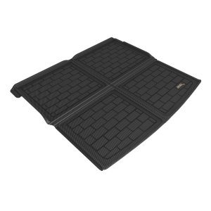 Volkswagen ID.4 Floor Mats - Front - 3D MAXpider - Kagu - Black - `21-`24